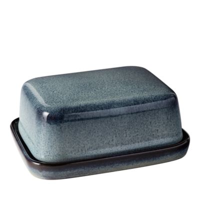 Villeroy & Boch - Lave Gris Covered Butterdish