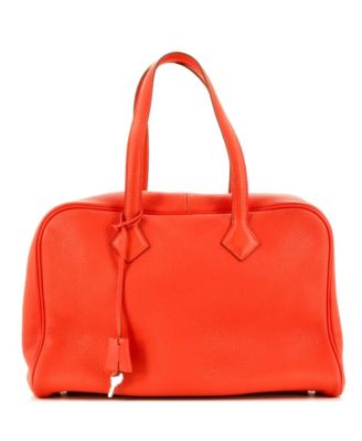 Pre-Owned HERMÈS - 35 Victoria II Bag Clemence