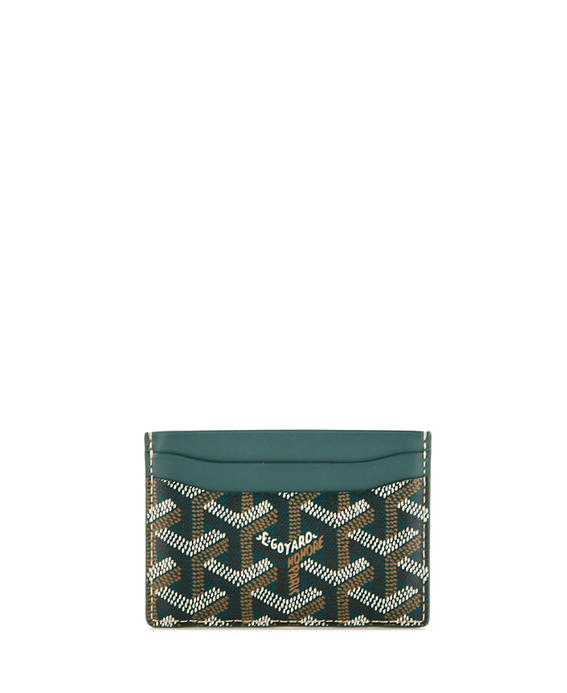 Pre-Owned Goyard Saint Sulpice Card Holder Coated Canvas