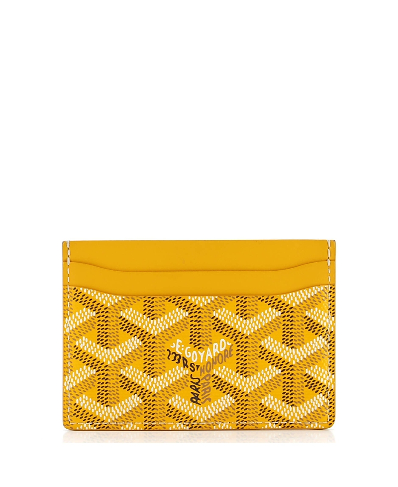 Pre-Owned Goyard Saint Sulpice Card Holder Coated Canvas