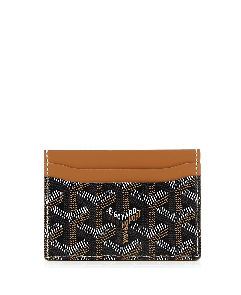 Pre-Owned Goyard Saint Sulpice Card Holder Coated Canvas