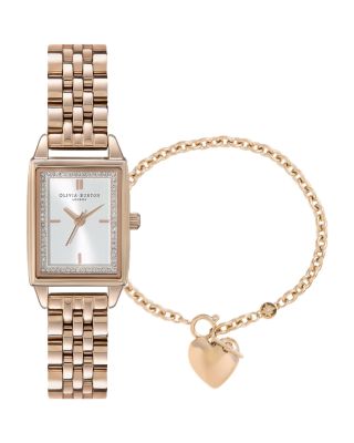 Olivia Burton - Watch & Bracelet Gift Set, 20mm x 26mm