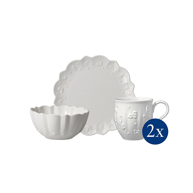Villeroy & Boch Toy's Delight Royal Classic Breakfast Set For 2 In Multi