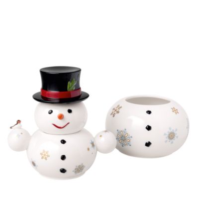 Christmas Toys Memory Snowman Jar