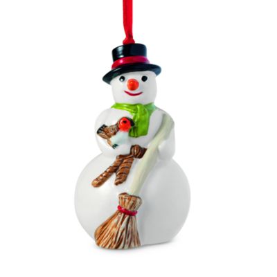 Nostalgic Snowman Ornaments, Set of 3