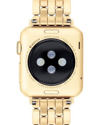 Apple Watch&reg; Gold-Tone Stainless Steel & Crystal Bracelet, 38/40/41mm