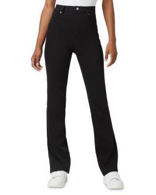HUE - Ultra Soft High Rise Denim Baby Bootcut Leggings