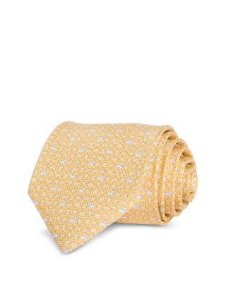 FERRAGAMO - Silk Classic Puzzle Dog Tie
