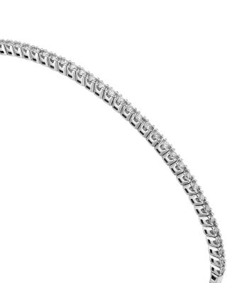 Diamond Skinny Tennis Bracelet in 14K White Gold, 0.50 tcw