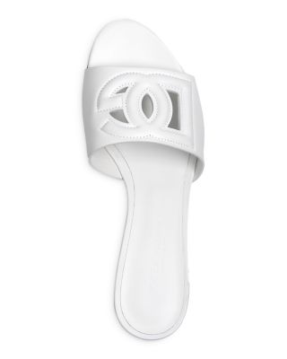 Women&#39;s Block Heel Slide Sandals