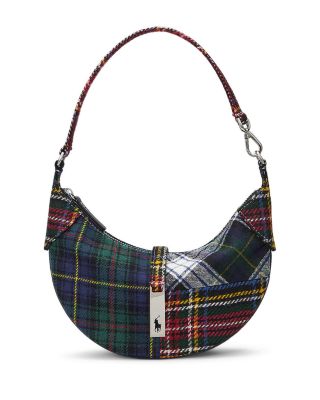 Polo Ralph Lauren Polo Id Suede Mini Shoulder Bag