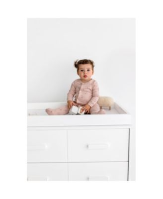 Unisex Star Print Footie - Baby