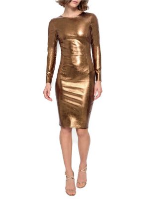 Mrs Smith Stretch Leather Dress