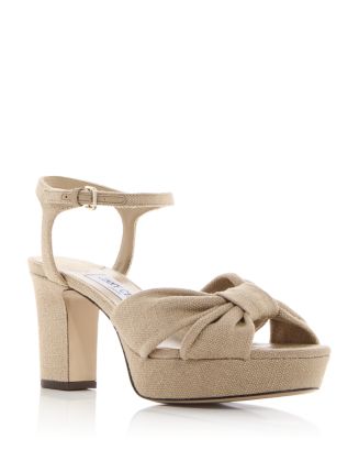 Jimmy Choo Women's Heloise 80 Platform Sandals | Bloomingdale's Shoes