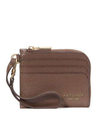 kate spade new york Devin Saffiano Leather Coin Card Case Wristlet