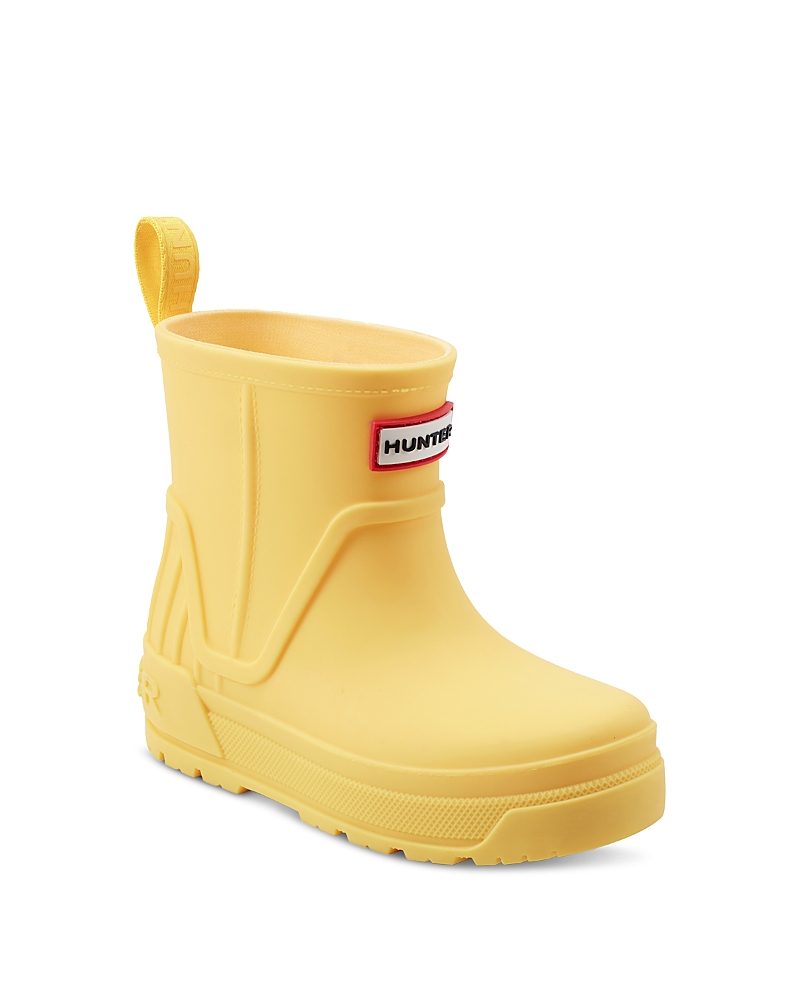 Hunter Big Kids Grace Waterproof Rain Boots 3 Yellow