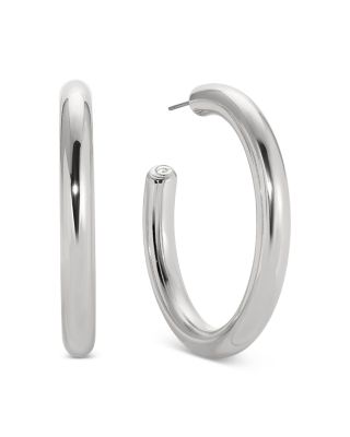 Large Thick Classic Hoop Earrings 