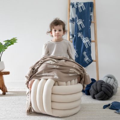 Giraffe Baby Blanket & Travel Pouch Set