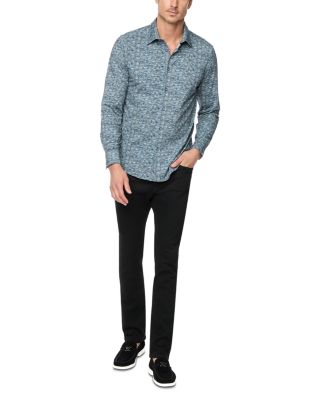 Claredon Printed Button Front Shirt