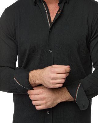 Hammond Button Down Textured Shirt