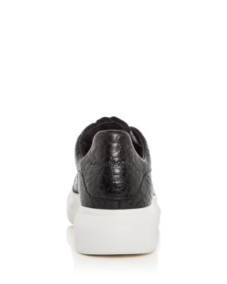 Men's Grainy Leather Oversized Sneaker