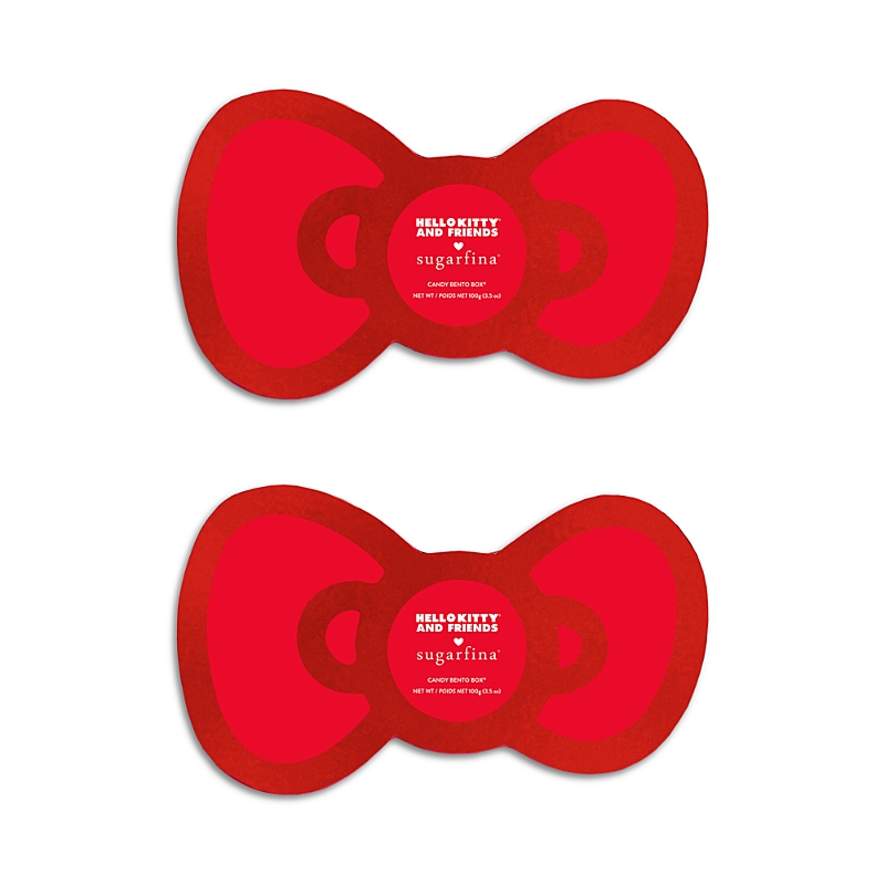 Sugarfina Hello Kitty and Friends 2 Piece Bow Bento, Set of 2