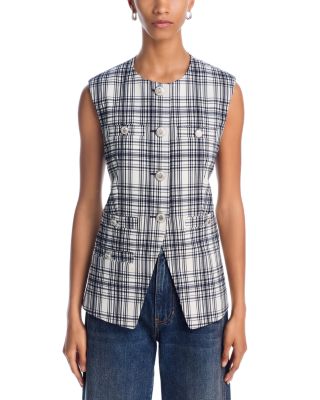 Tamara Plaid Vest