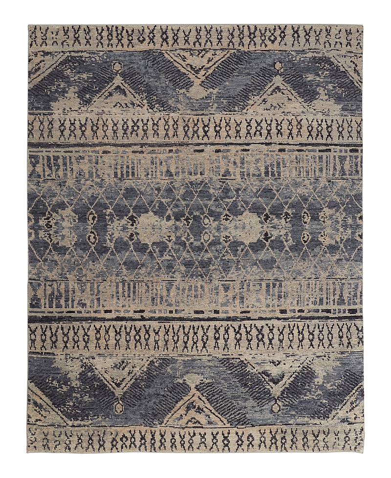 Photos - Chandelier / Lamp Feizy Palomar 6572F Area Rug, 7'9 x 9'9 PAL6572FBLU000F99