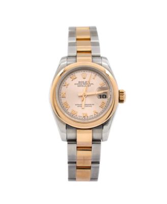 Pre-Owned Rolex - Oyster Perpetual Datejust Automatic Watch in Stainless Steel and Rose Gold 26mm