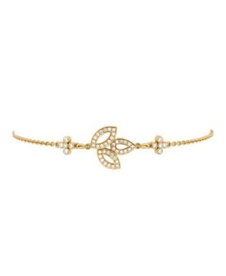 Pre-Owned Harry Winston - Lily Cluster Bracelet 18K Gold with Diamonds
