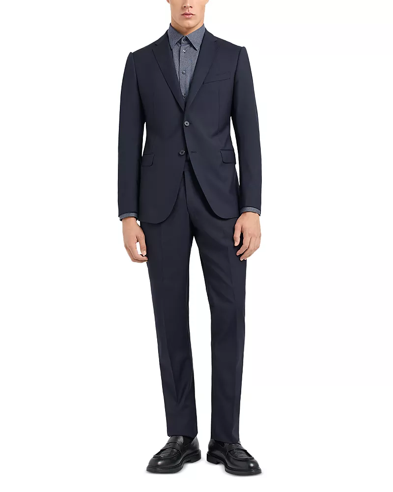 Emporio Armani M Line Slim Fit Micro Stripe Suit