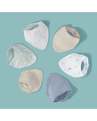 Cove Beach Life Muslin Bibs, 3 Pack - Ages 0-3