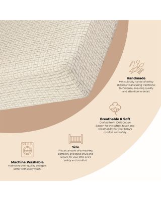 Cove Fitted Crib Sheet