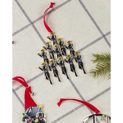Twelve Days of Christmas: 11 Pipers Piping Ornament
