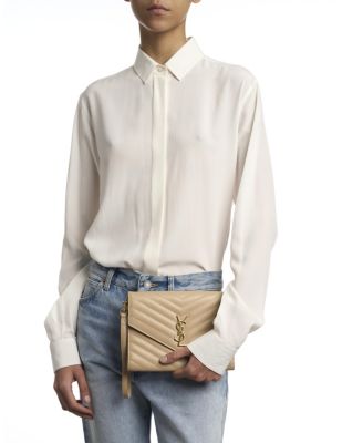  Cassandre Matelasse Flap Pouch