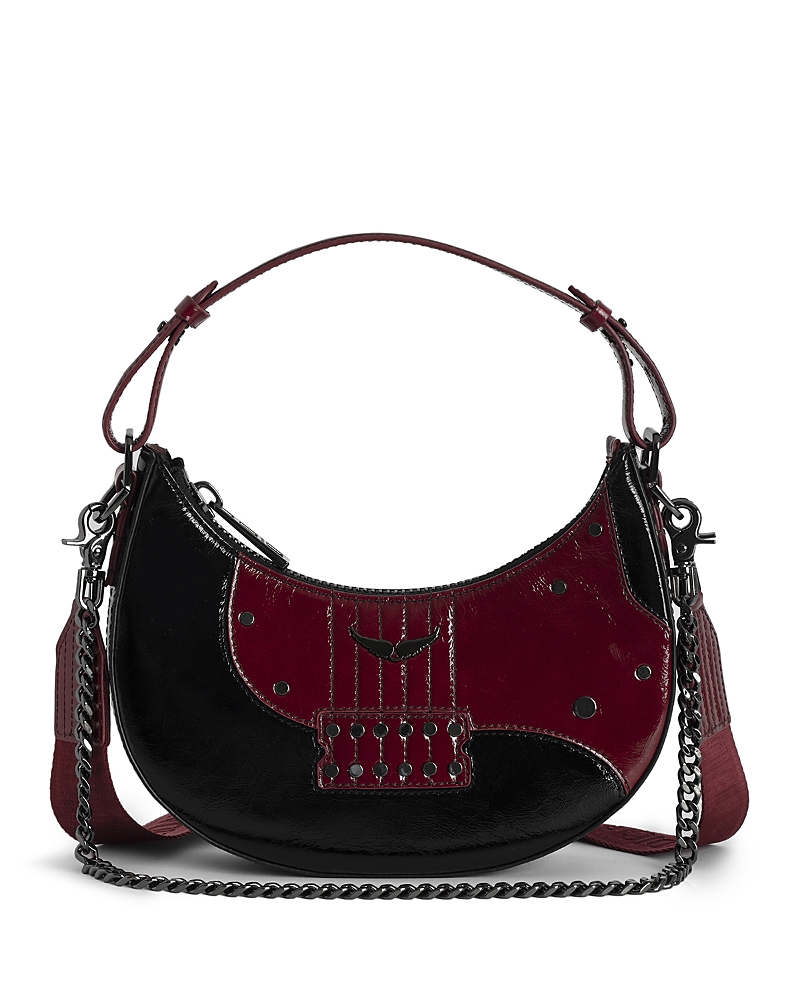 Zadig & Voltaire Moonrock Leather Bag In Furious