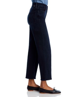 The Rambler High Rise Ankle Straight Jeans in Night in Venice