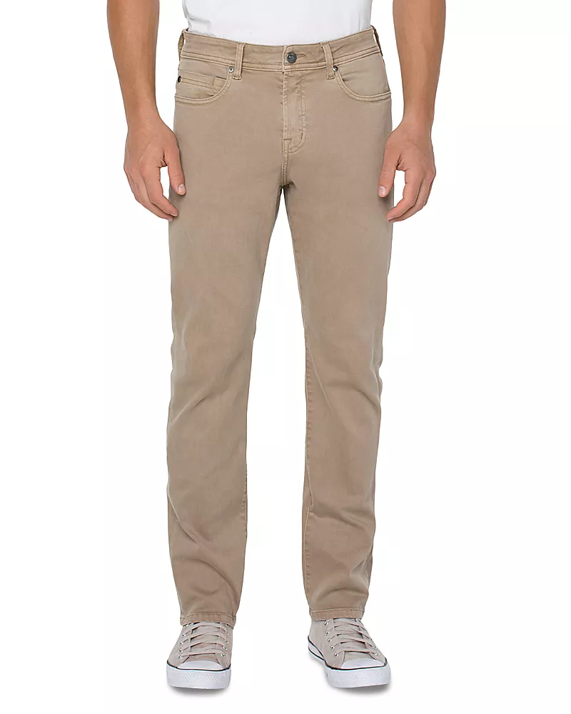 Liverpool Los Angeles Regent Relaxed Straight Leg Jeans in Wheat