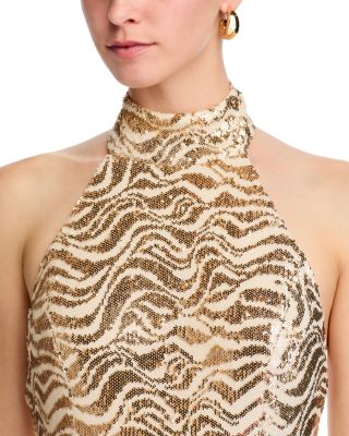 Liliane Sequined Gown