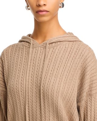 Cable Knit Hoodie