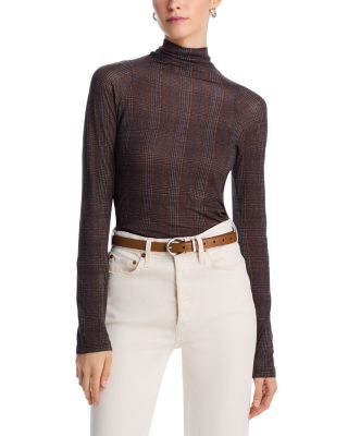 rag & bone Shaw Paneled Long Sleeve Tee