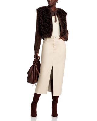 SEA NY★ Fenna フェイクファージャケット ブラウン★送関込み Fenna Jacket – Sea, New York