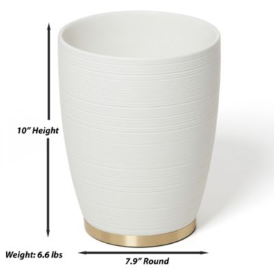 Dubai Brass Wastebasket