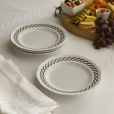 Ori Treccia Round Tablecloth, 117&amp;quot;