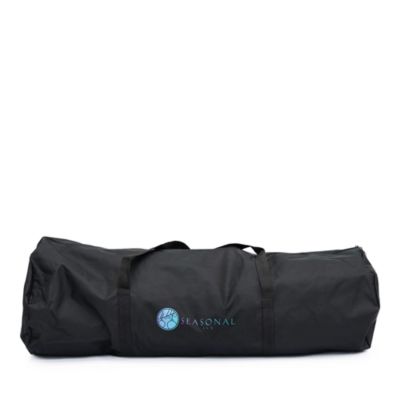 Flocked Winter Fir 6.5' Tree with Warm White LED Lights