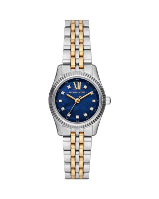 Michael Kors - Lexington Three Hand Two Tone Stainless Steel Watch, 26mm