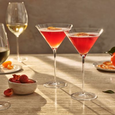 Glas Handmade Enoteca Martini Glass, Set of 2