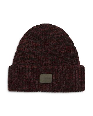 ALLSAINTS - Traveling Rib Knit Marl Beanie