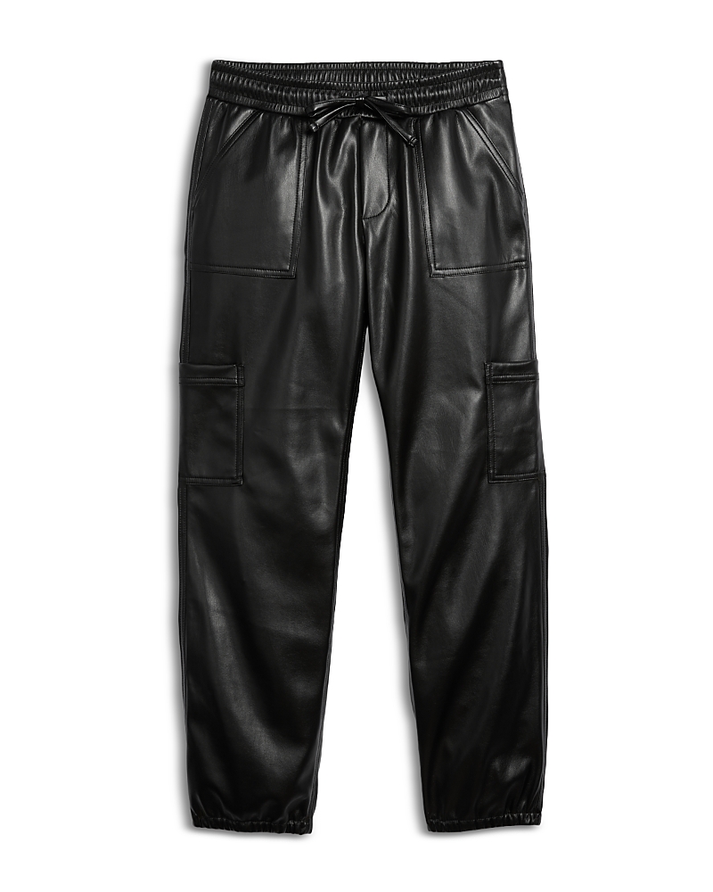 KATIEJNYC KATIEJNYC GIRLS' TONI FAUX LEATHER CARGO PANTS - BIG KID