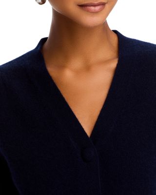 100% Cashmere Puff Sleeve Cardigan -Exclusive